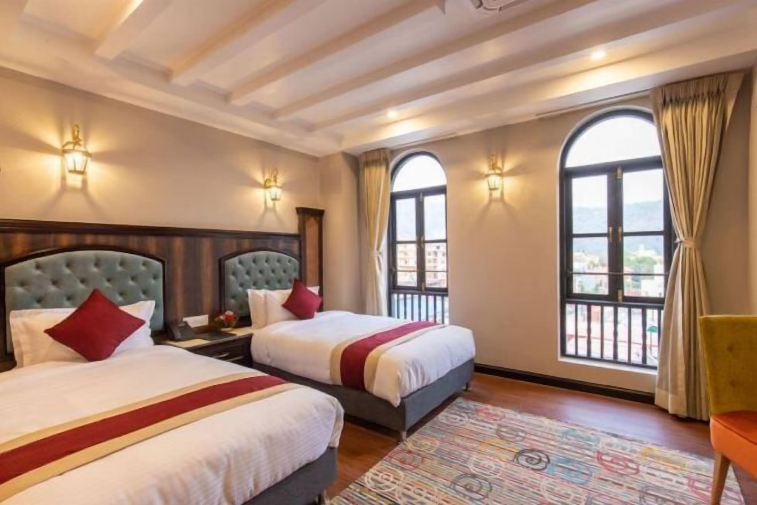 Premium bedding, free WiFi, bed sheets