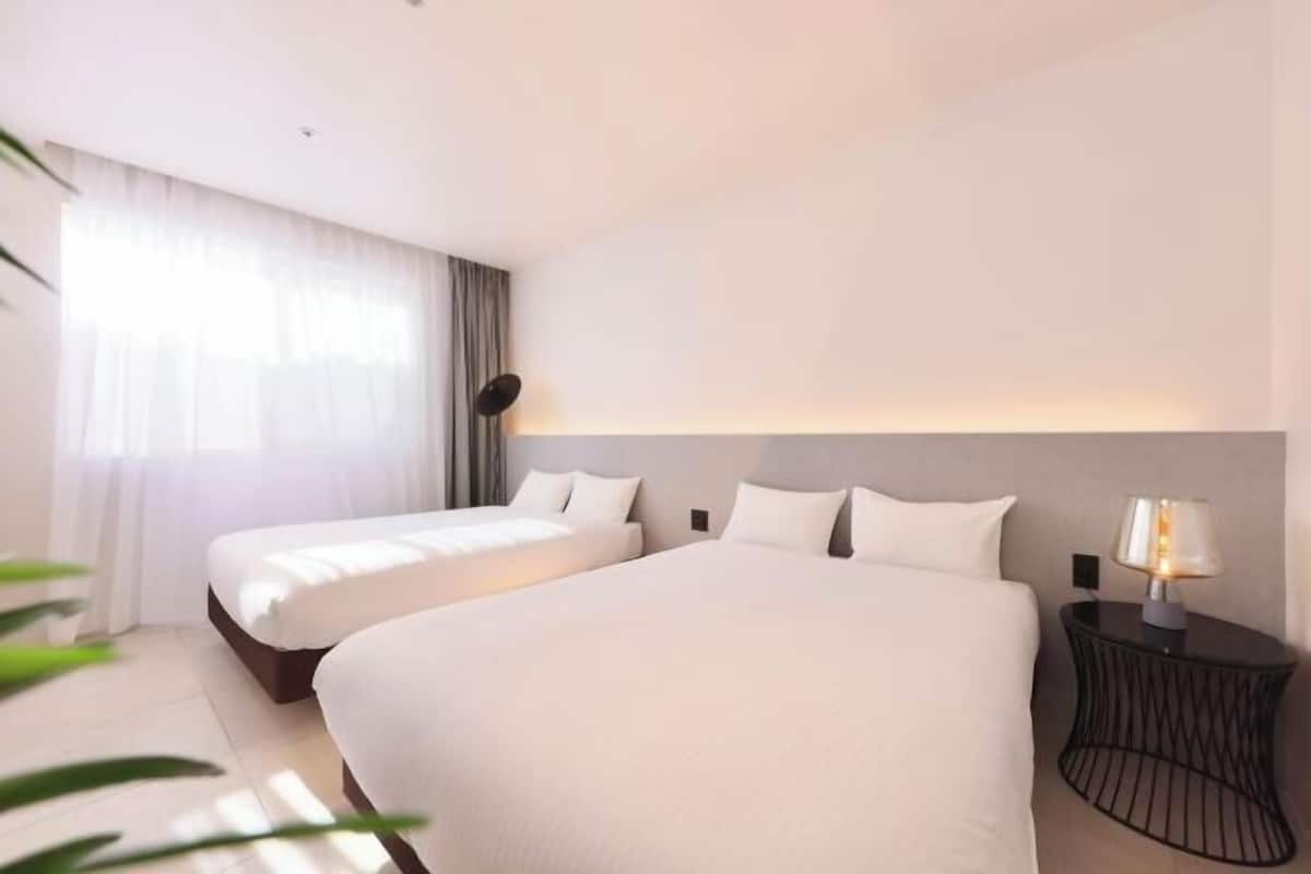 2 slaapkamers, hypoallergeen beddengoed, een strijkplank/strijkijzer