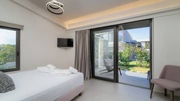 Premium-Villa | Bettwäsche aus ägyptischer Baumwolle, hochwertige Bettwaren