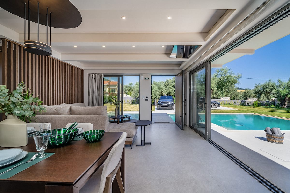 42-inch LED TV with satellite channels, TV