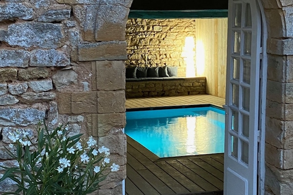 Indoor pool, a heated pool