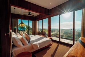 Villa exclusive, 1 très grand lit, vue sur l’océan (Villa) | Literie de qualité, accès au Wi-Fi (inclus), literie fournie