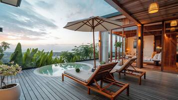 Ocean View Honeymoon Villa | Terrace/patio