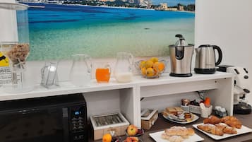 Daily buffet breakfast (EUR 10 per person)
