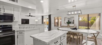 Sun-Drenched Terrace: Chic w/Grille, Firepit, Pool