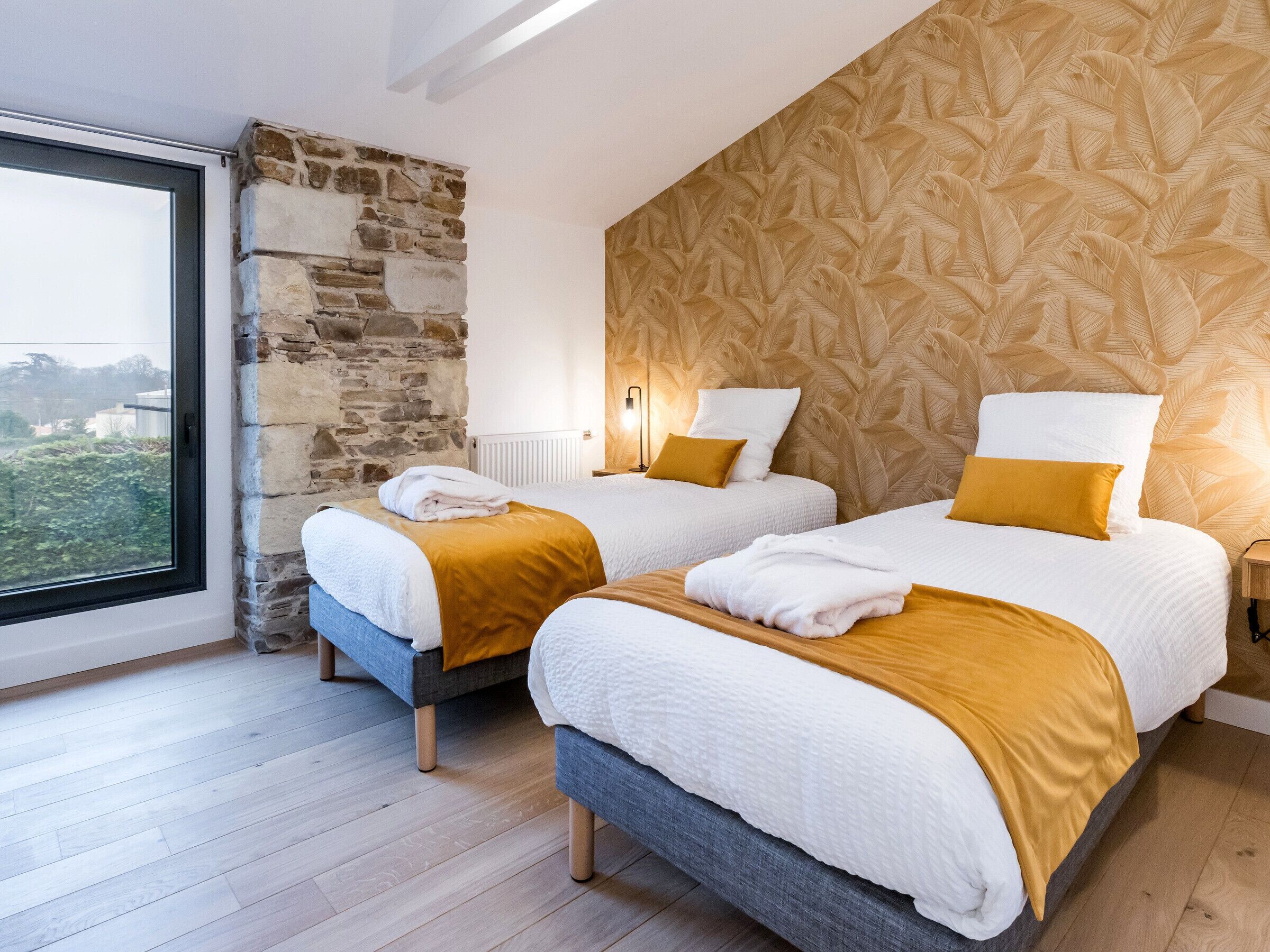 4 habitaciones, wifi gratis y ropa de cama 