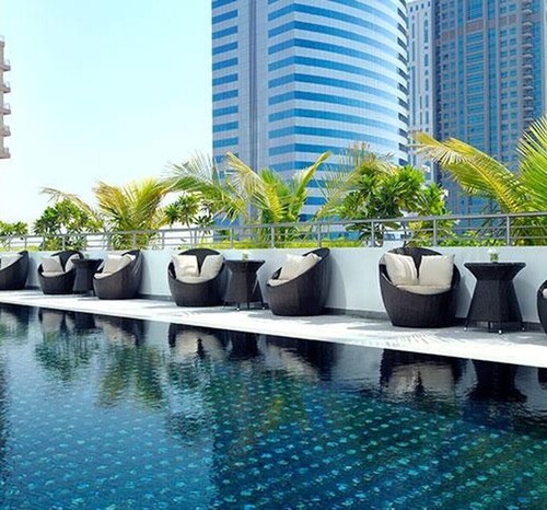 JLT Escape | Elegant 1 Bed | Walk to Metro Station I Laguna Tower