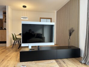 Appartement, 1 chambre, non-fumeurs | Coin séjour | Télévision à écran plat