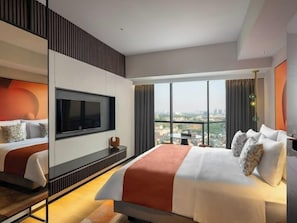 Studio Deluxe (Queen Bed OR Twin Bed) | Pemandangan dari bilik