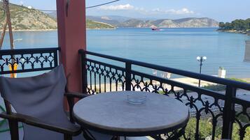 Apartment, 1 Bedroom, Terrace, Sea View | Balcony