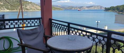 Apartment, 1 Bedroom, Terrace, Sea View | Balcony