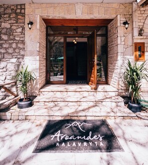 Fachada de la propiedad