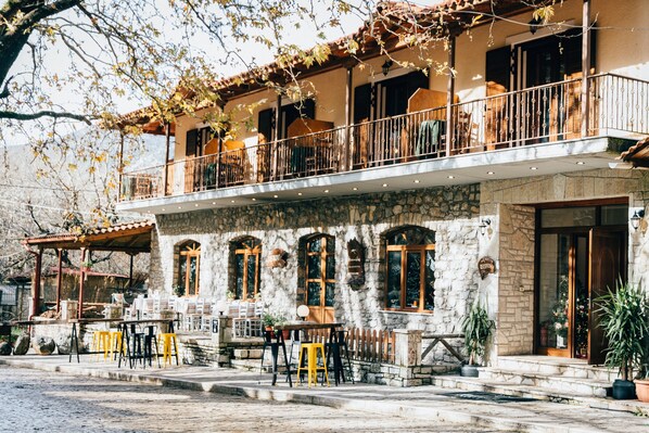 Fachada de la propiedad