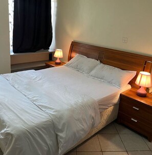 1 bedroom, WiFi, bed sheets