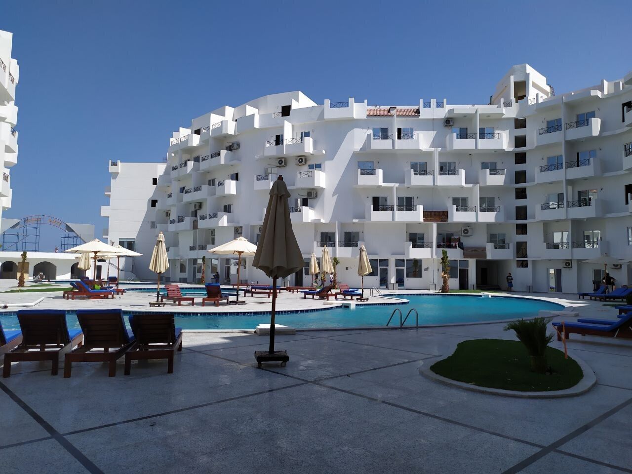 Alberca al aire libre 