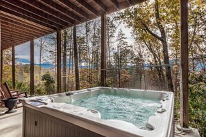 Idromassaggio all'aperto