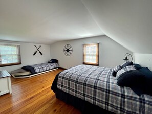 5 slaapkamers, een strijkplank/strijkijzer, wifi, beddengoed