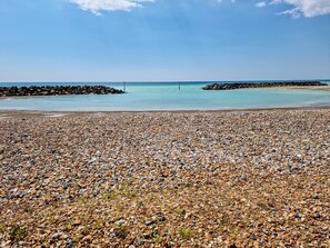 Platja privada i tovalloles de platja 