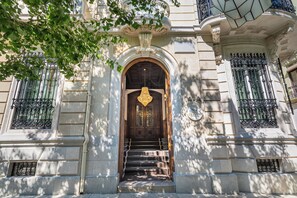 Voorkant van accommodatie