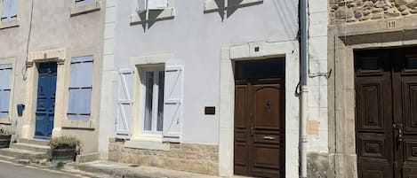 Fassade der Unterkunft