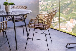 Dining - Apartment 'Falser's Mountain Lodge' with Mountain View, Private Terrace, and Wi-Fi (Karneid)