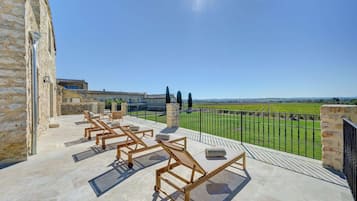 Deluxe Quadruple Room, Terrace | Terrace/patio