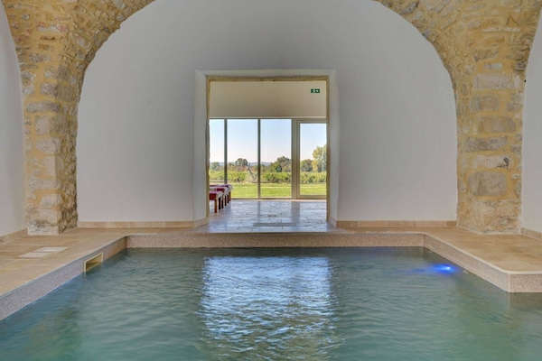 Indoor pool, seasonal outdoor pool