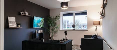 Televisie en een kantoor