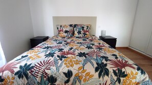 1 chambre, fer et planche à repasser, draps fournis