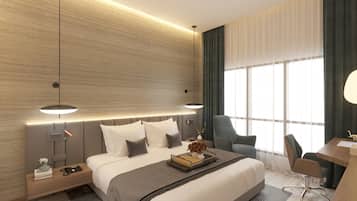 Suite, 1 Bedroom | 1 bedroom, minibar, in-room safe, desk
