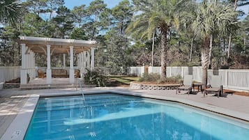 Seasonal outdoor pool