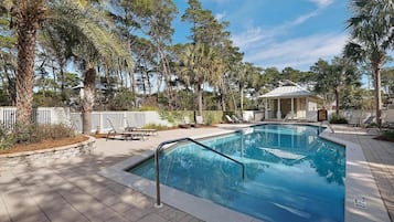 Seasonal outdoor pool