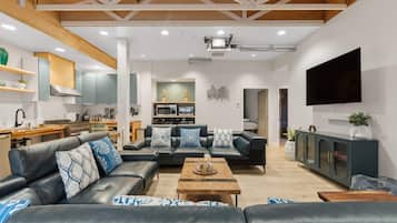 Smart TV, videojuegos, estéreo y oficina