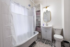 Shower, hair dryer