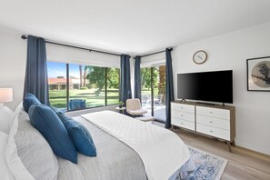 2 bedrooms, desk, iron/ironing board, free WiFi - "The place is amazing!  Even better than the photos-very HGTV!"  Guest quote (Palm Desert)