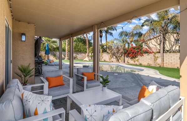 Terrace/patio - Casa Nolan | A Louisa Davis Property (La Quinta)