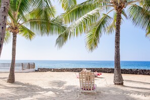 Beach nearby, beach towels