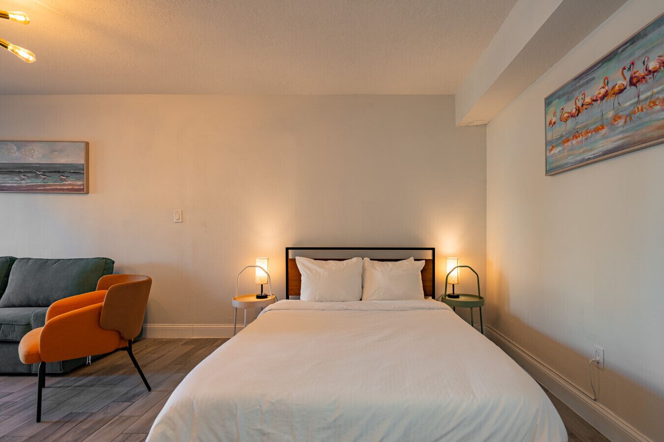 1 bedroom, desk, iron/ironing board, WiFi