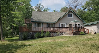 Pet friendly Spacious Cottage on 4 acres. Close to ORV trails and AuSable River.