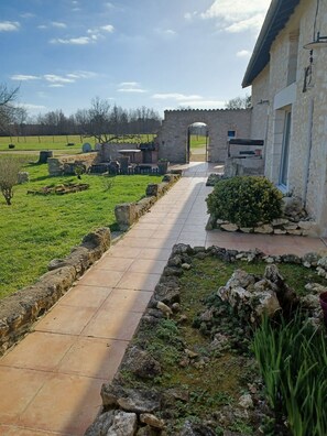 Enceinte de l’hébergement