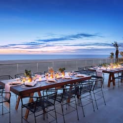 Zona para bodas al aire libre