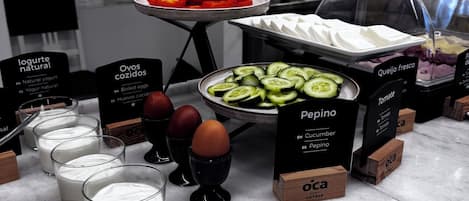 Breakfast buffet