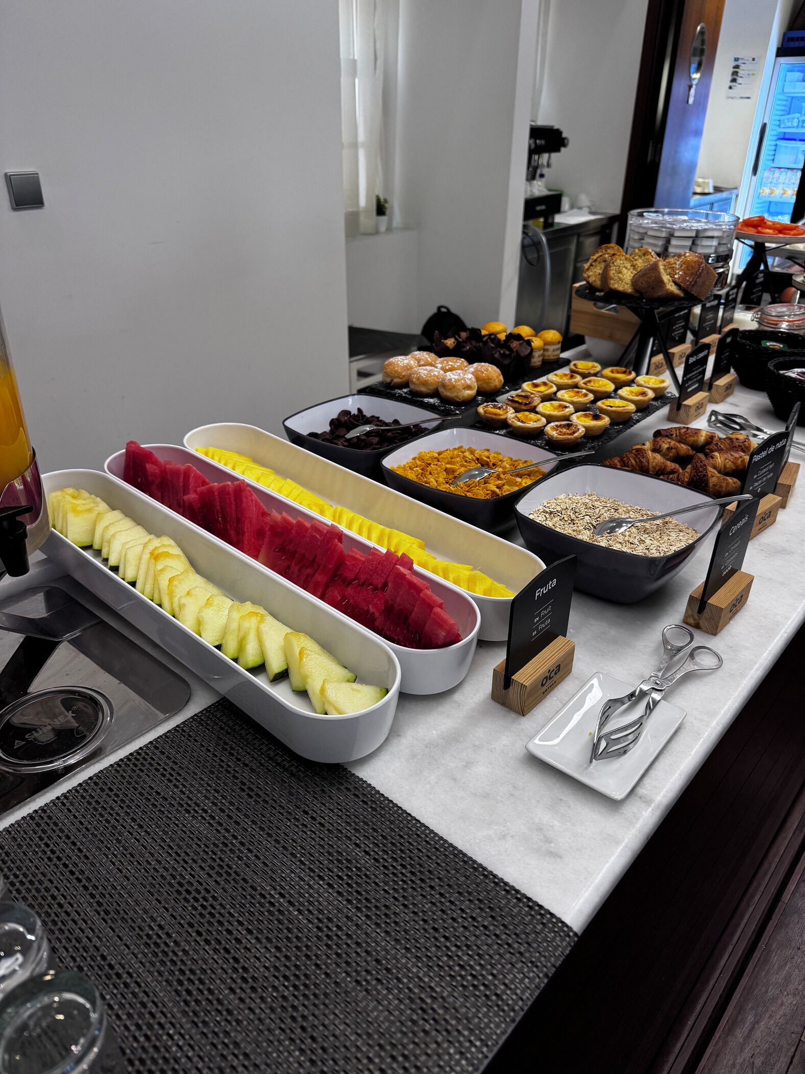 Breakfast buffet