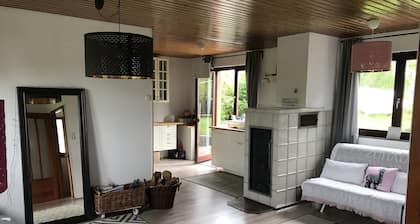 Quaint vacation home with ponies in the Rhön biosphere reserve 