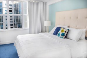 2 bedrooms, in-room safe, WiFi, bed sheets