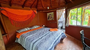 Cabaña Deluxe | Colchones viscoelásticos y minibar (con algunos artículos gratuitos)