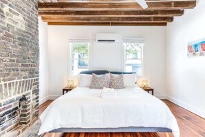 1 bedroom, iron/ironing board, travel crib, WiFi