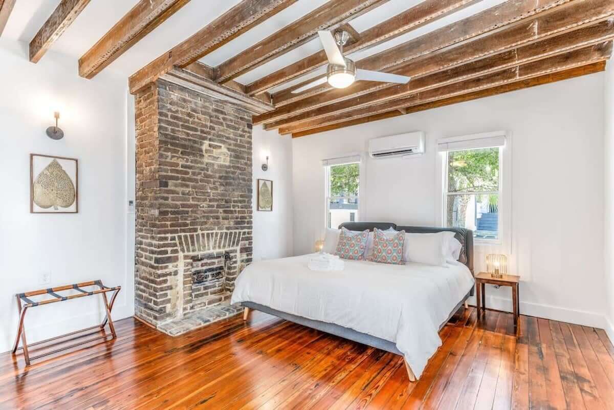 1 makuuhuone, silitysrauta/-lauta, vauvan matkasänky, Wi-Fi