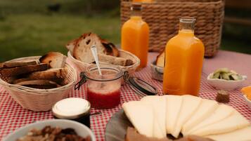 Cabaña superior | Terraza o patio