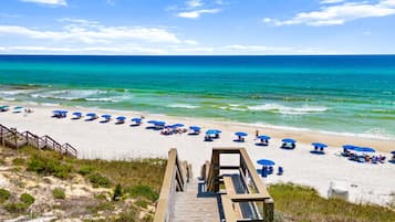 Beach nearby, white sand